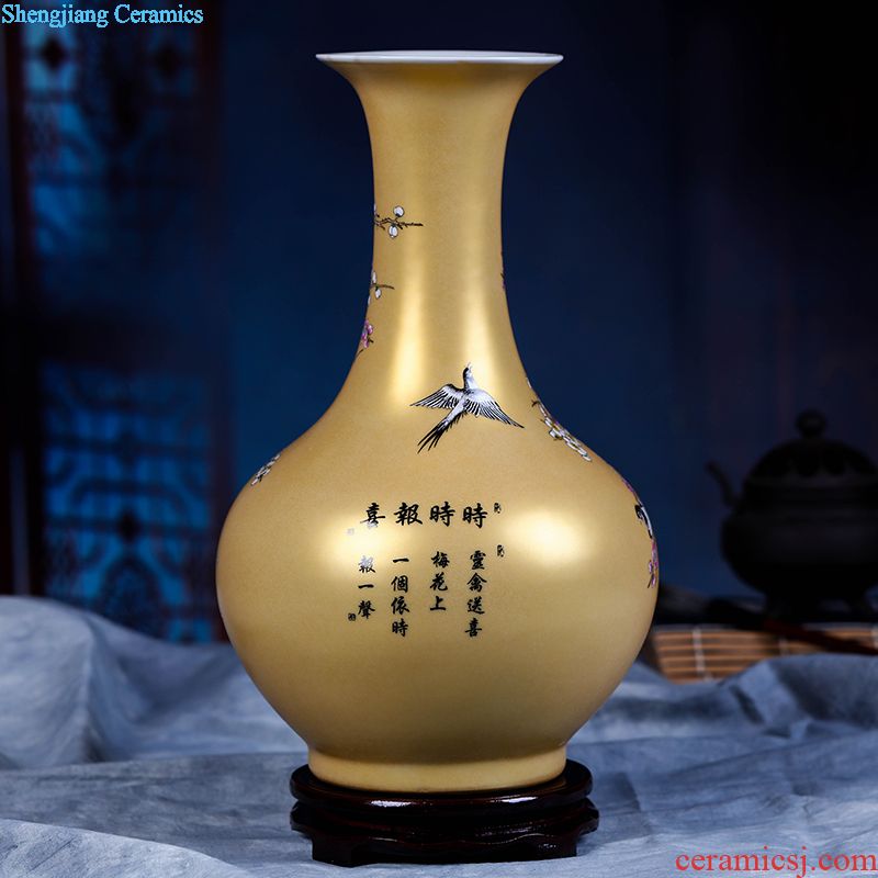 Hang dish place adornment porcelain of jingdezhen ceramics handicraft Chinese decorative porcelain plates