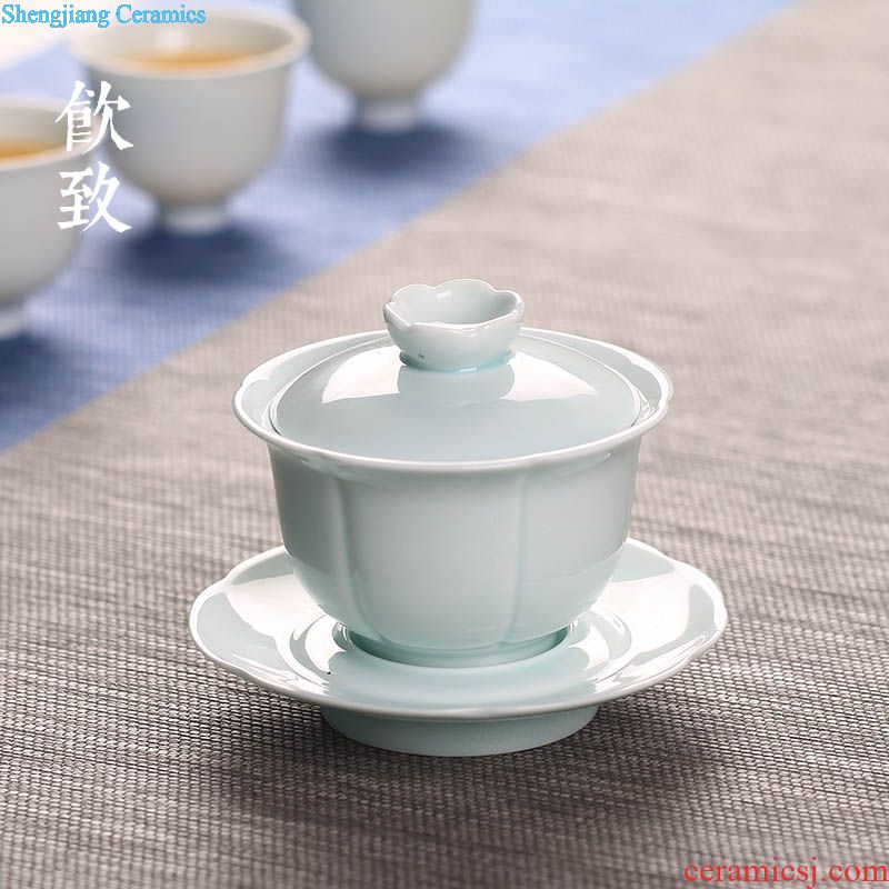 Drink to ceramic water jar size coarse TaoJianShui bath Japanese dross barrels of kung fu tea tea accessories