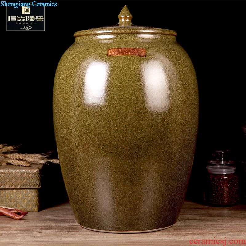 Jingdezhen ceramic bottle small jar sealing archaize 1 catty 2 jins 5 jins of 10 with hip flask empty bottles of liquor bottles