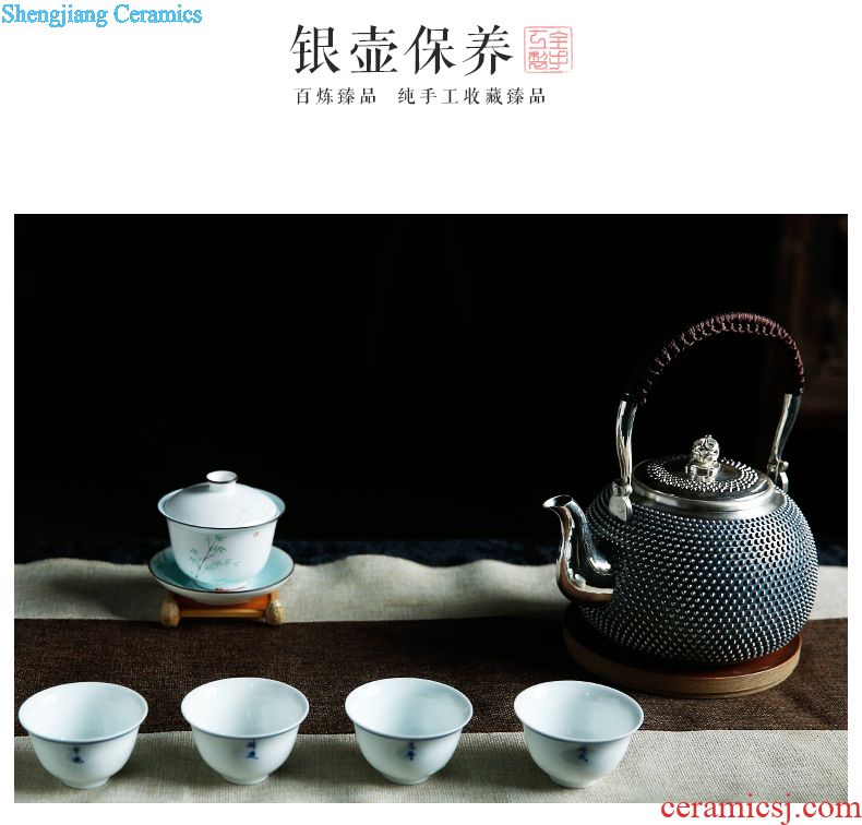 Three frequently hall noggin jingdezhen ceramic masters cup fragrance-smelling cup S63002 household 200 ml water tea cup