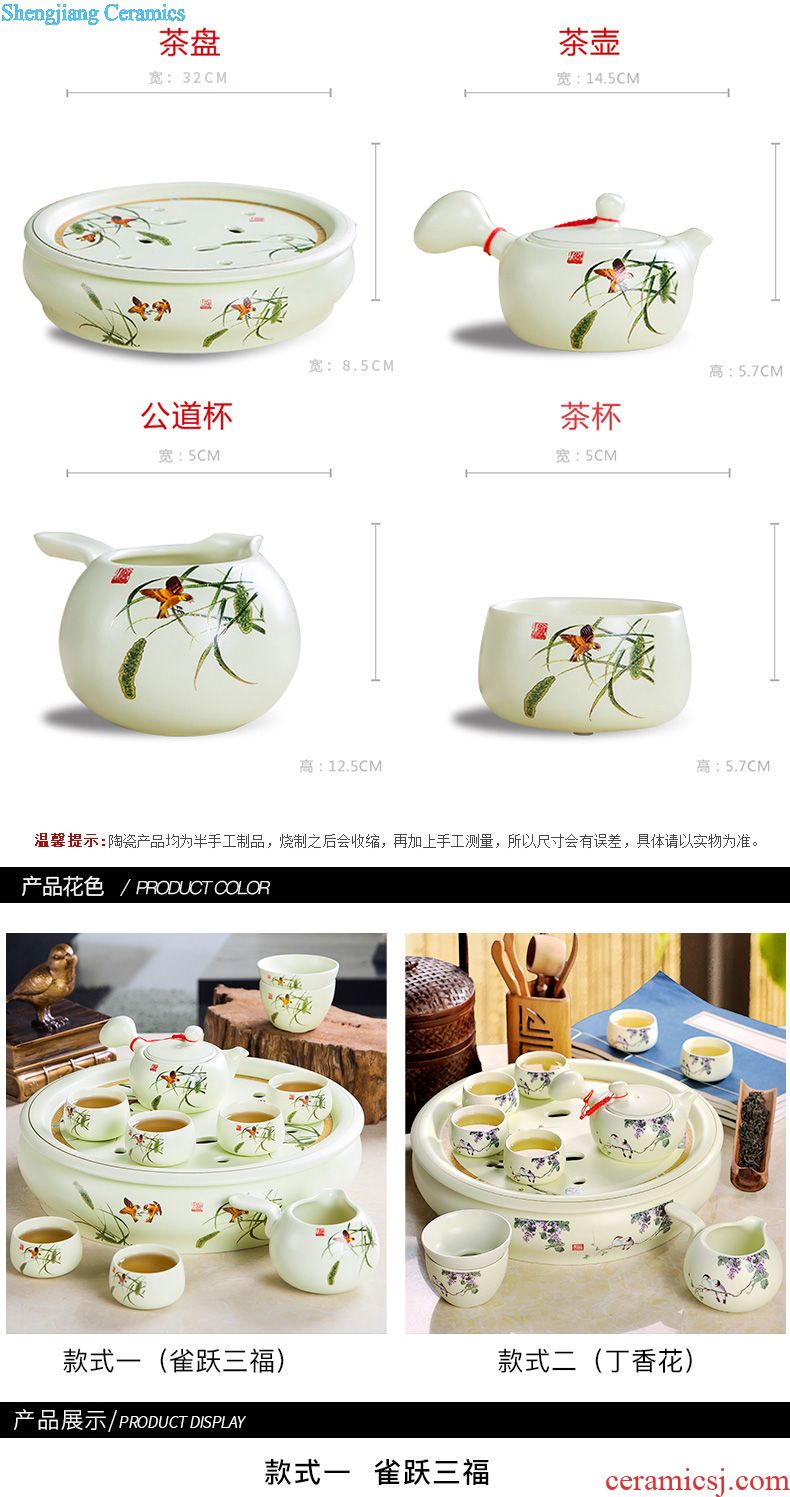 Dishes suit household jingdezhen european-style bone porcelain tableware chopsticks ceramic bowl, dish plate Korean combination