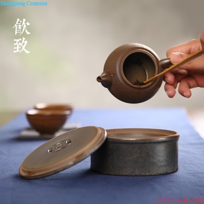 Drink to the secret glaze fine ceramic fair mug Japanese tea ware ceramic pottery points kung fu tea set size without the cup