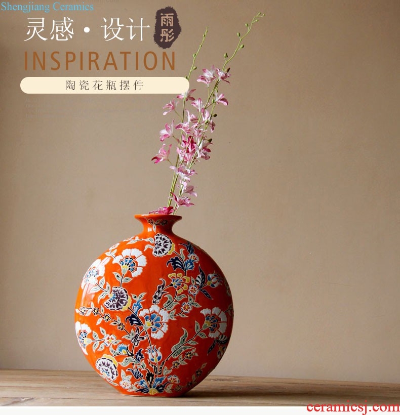 Jingdezhen ceramics craft exquisite originality pig sweet household furnishing articles furnishing articles furnishing articles pigs sitting room household pig