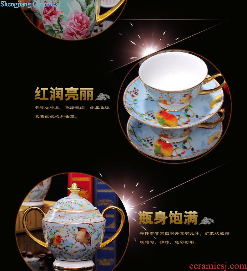 Jingdezhen high-grade bone China tableware suit European home dishes dishes suit hotel western-style tableware to bowl