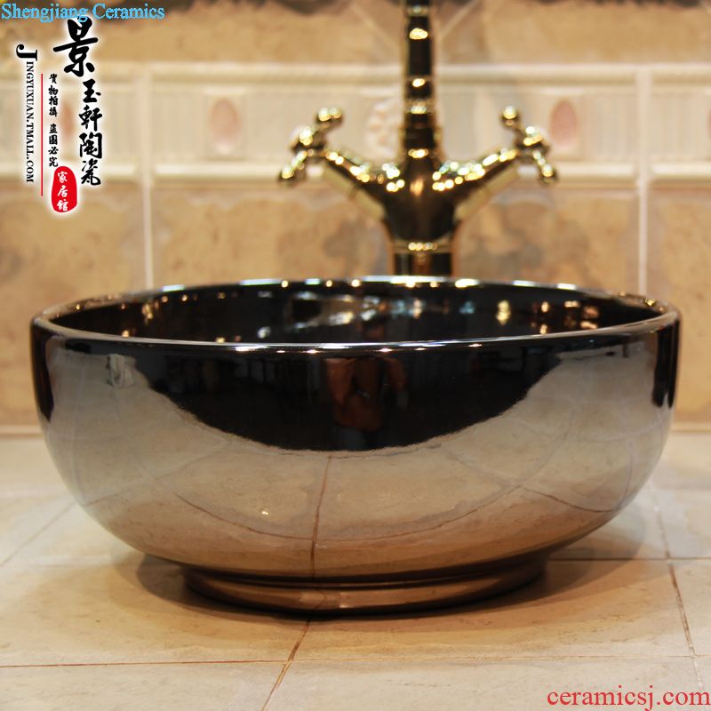 JingYuXuan jingdezhen ceramic art basin stage basin sinks the sink basin basin jump straight knife