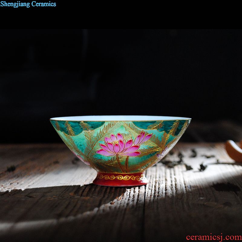 Jingdezhen ceramic manual variable glaze teacup hand-painted zodiac dog personal cup master cup single cup sample tea cup