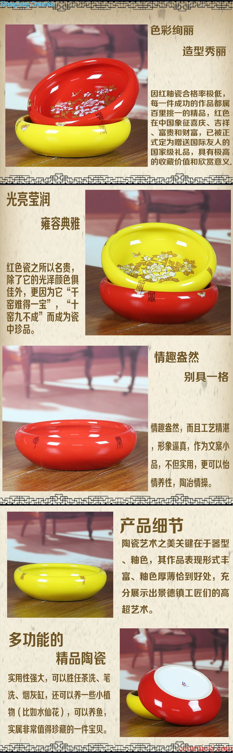 Jingdezhen household act the role ofing is tasted creative ceramic craft a new home decoration furnishing articles wedding gift for wedding gifts to everyone