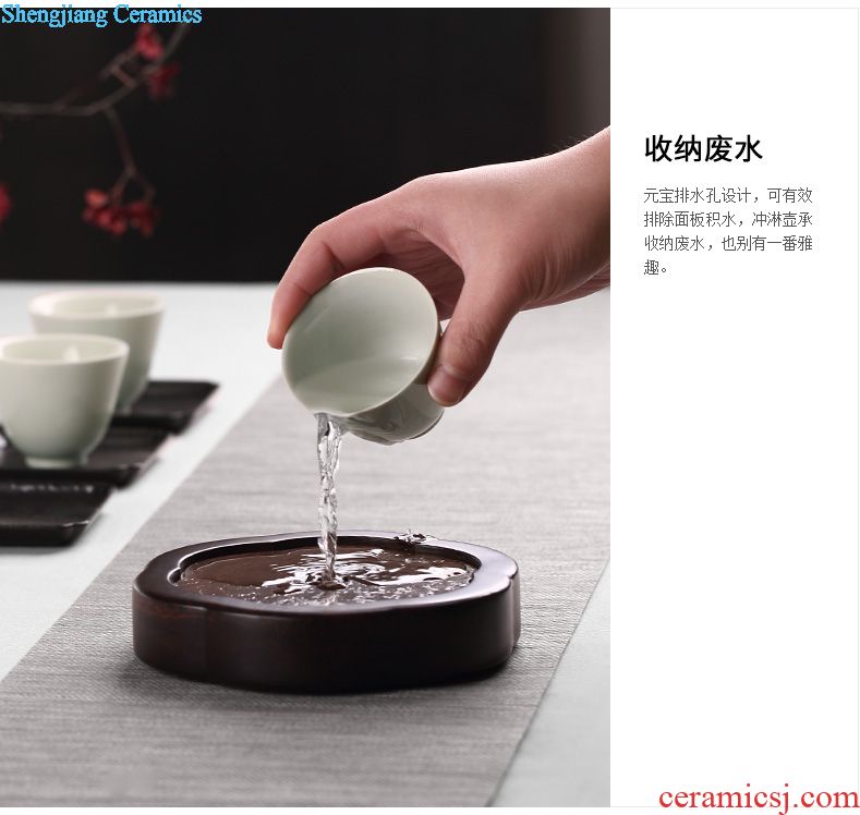 Drink to coarse pottery large personal ceramic tea cup with cover filter cup office home water cup suit