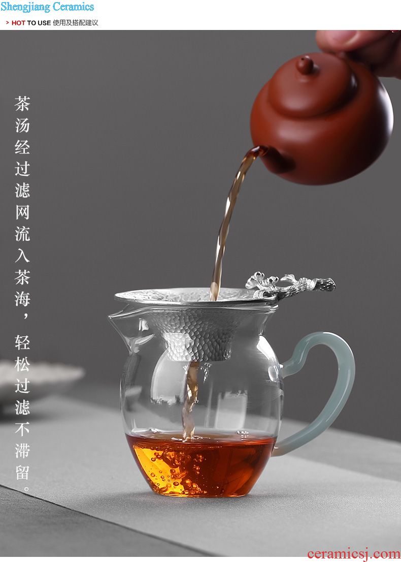 Drink to iron bearing ceramic glaze kiln pot dry plate of a pot pad supporting dry tea pot mat tea ceremony with zero