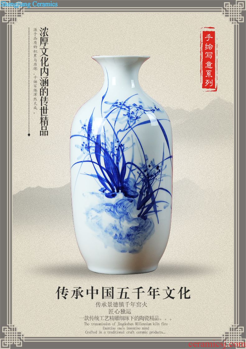 Jingdezhen ceramics large storage tank general jar airtight canister to candy jar household act the role ofing is tasted furnishing articles in the living room