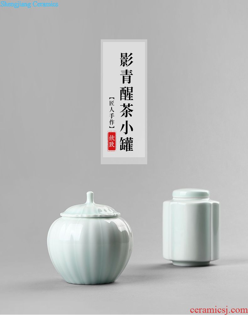 Drink to sweet white glaze contracted pot bearing bearing tea pot ceramic dry tea tray of kung fu tea tea accessories