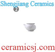 Three frequently hall jingdezhen ceramic fair mug kung fu tea ware BeiYing sapphire porcelain and glass tea set points S31003