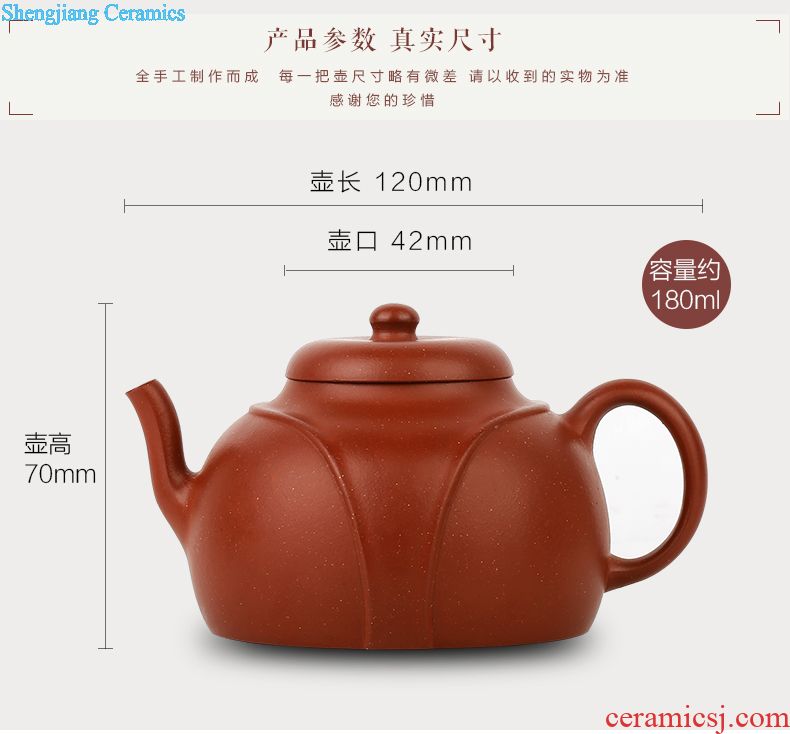 Three frequently travel caddy Jingdezhen ceramic small seal pot sweet white glazed POTS of tea warehouse S51013