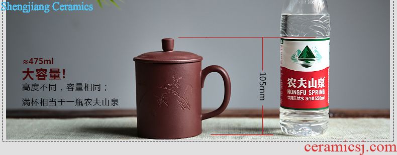 Three frequently pick flowers tureen tea cups Only three bowl of tea ware jingdezhen ceramic tea kungfu tea set S12031