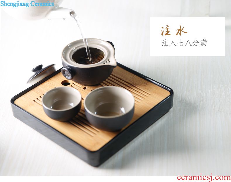 Three frequently hall make tea tea filter ceramic) screen pack kung fu tea tea parts of jingdezhen shadow celadon