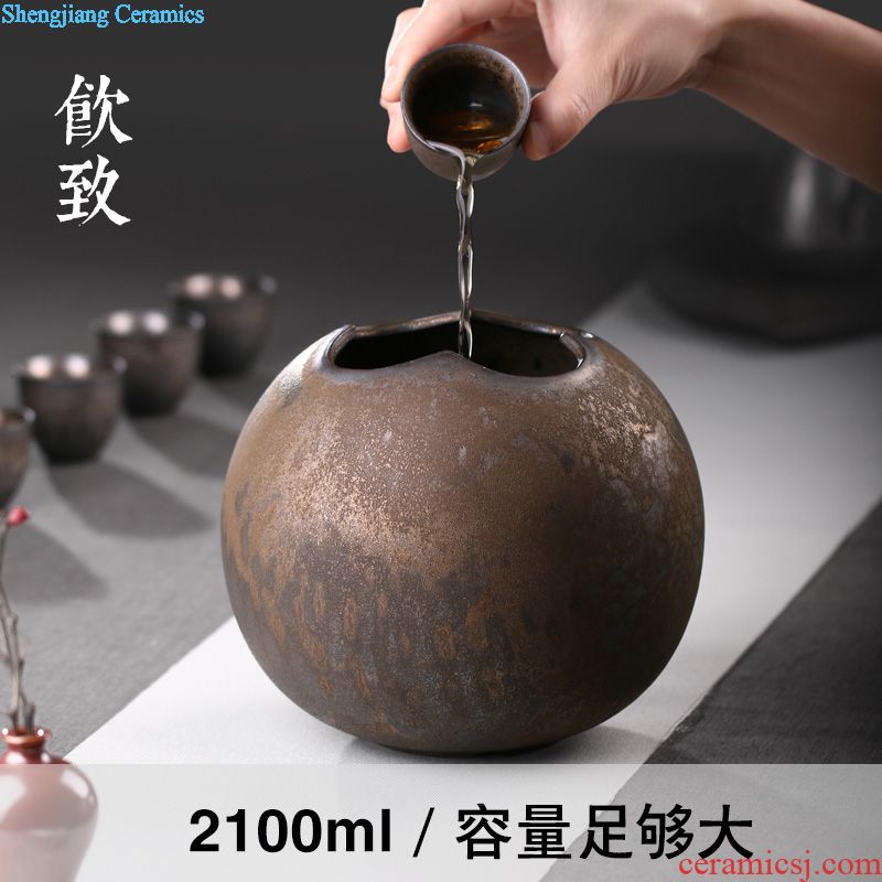 Fair to ceramic cup ice crack glaze and drinks per your kiln Japanese antique points tea large kung fu tea set