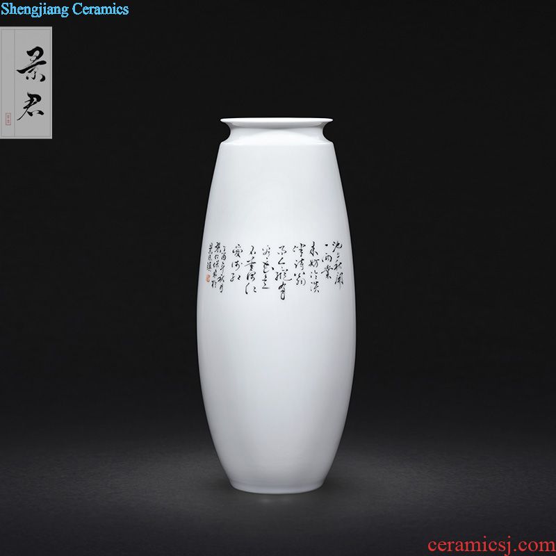 Hand-painted ji jingdezhen blue paint pot home teapot kung fu tea set manual ceramic tea set teapot