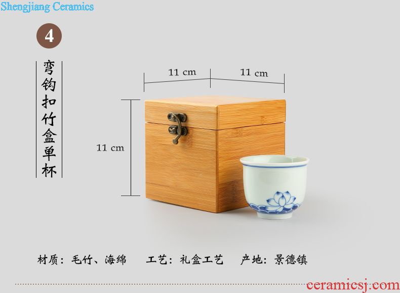 Three frequently hall are recommended a pot of two cups of tea set suit portable package tea ST1032 jingdezhen ceramic travel