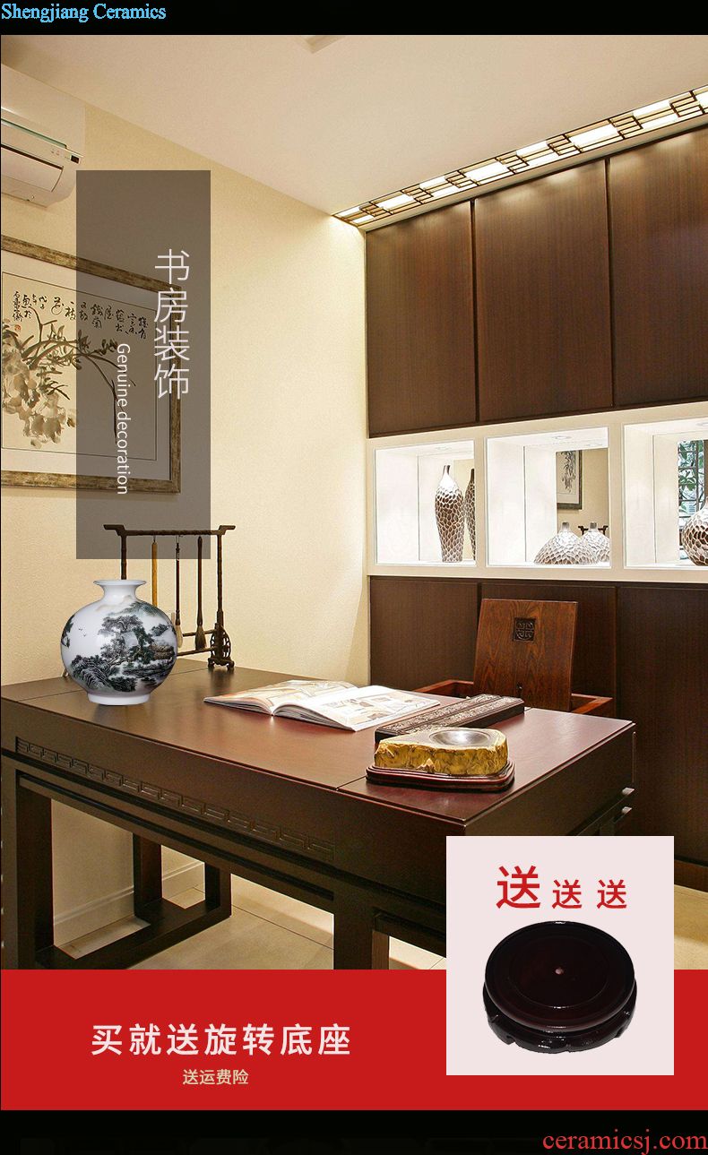 Jingdezhen ceramics opening rich Buddha furnishing articles present household act the role ofing is tasted sitting room ark craft gift