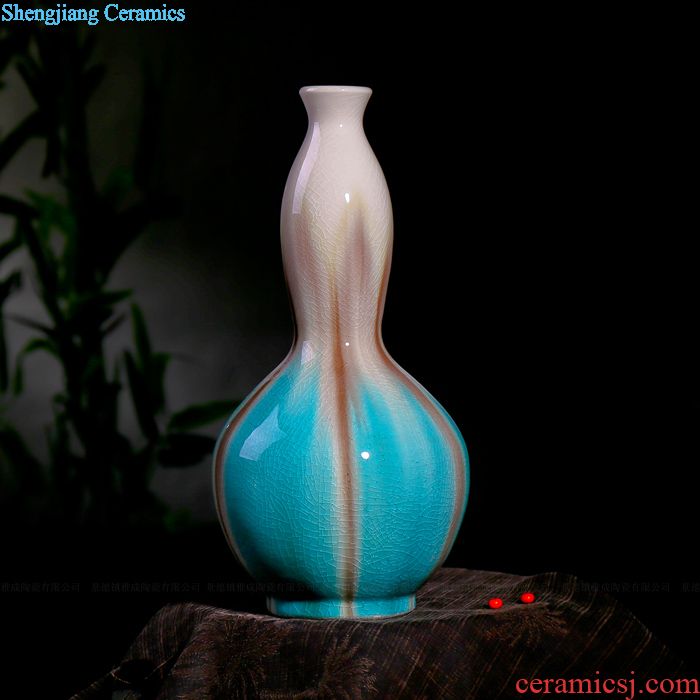 Jingdezhen ceramics European fashionable sitting room furnishing articles contracted and contemporary crafts table vase decoration decoration