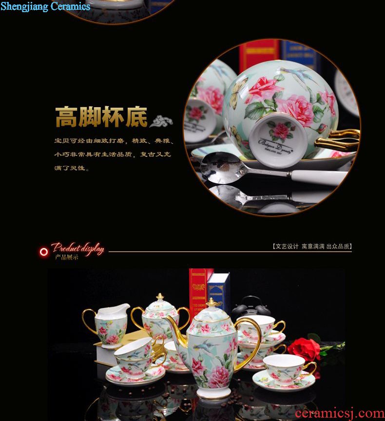 Jingdezhen high-grade bone China tableware suit European home dishes dishes suit hotel western-style tableware to bowl