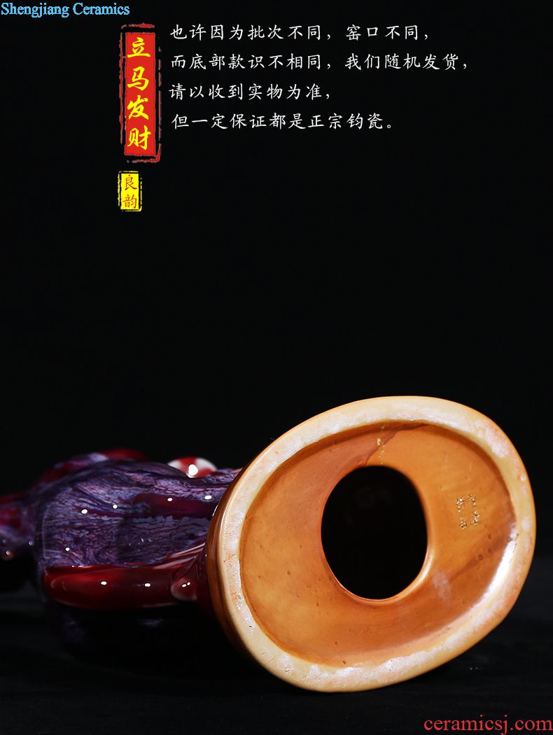 Jingdezhen ceramics powder enamel decoration decoration plate a modern living room handicraft furnishing articles sat dish dish