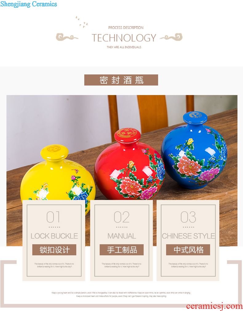 Jingdezhen ceramic wine temperature restoring ancient ways of Chinese style household liquor warm hip flask glass a small handleless wine cup wine suits hot hip flask