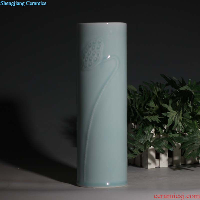 Jingdezhen European face porcelain stool aureate argent decorate avant-garde fashion porcelain stool soft outfit stool