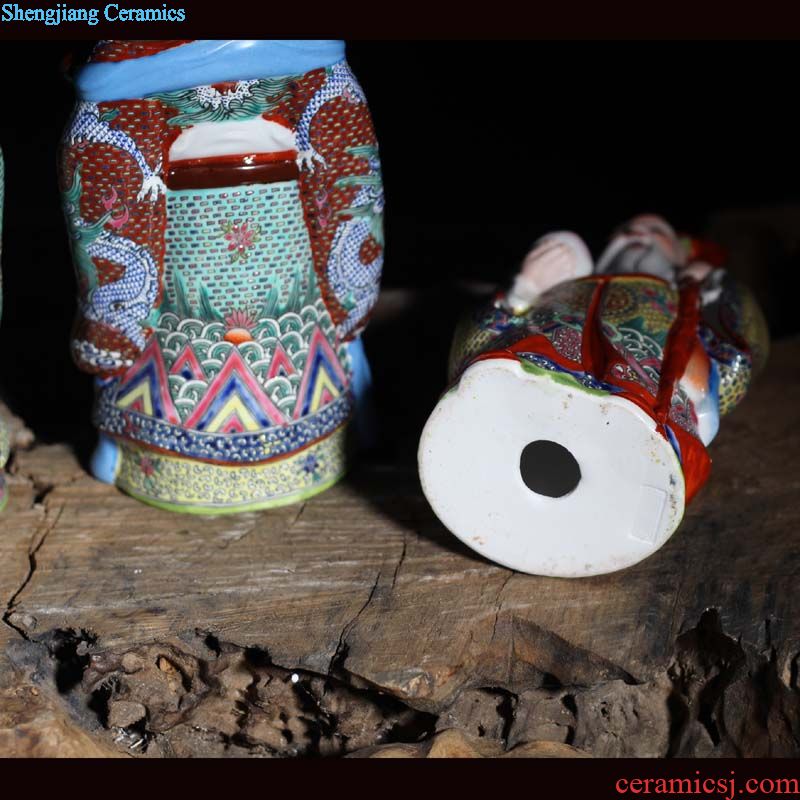 Jingdezhen jingdezhen hand-painted pomegranate imitation kangxi porcelain vases famille rose porcelain vase the celestial sphere