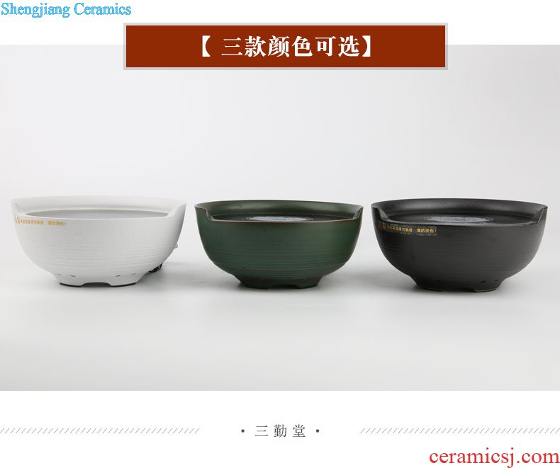 Three frequently hall master cup single cup jingdezhen ceramic cups ink in the kung fu tea pure manual fragrance-smelling cup sample tea cup