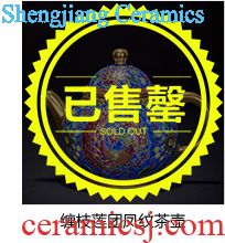 Holy hand spends large blue and white tea light cup sample tea cup jingdezhen ceramic kung fu all hand tea masters cup