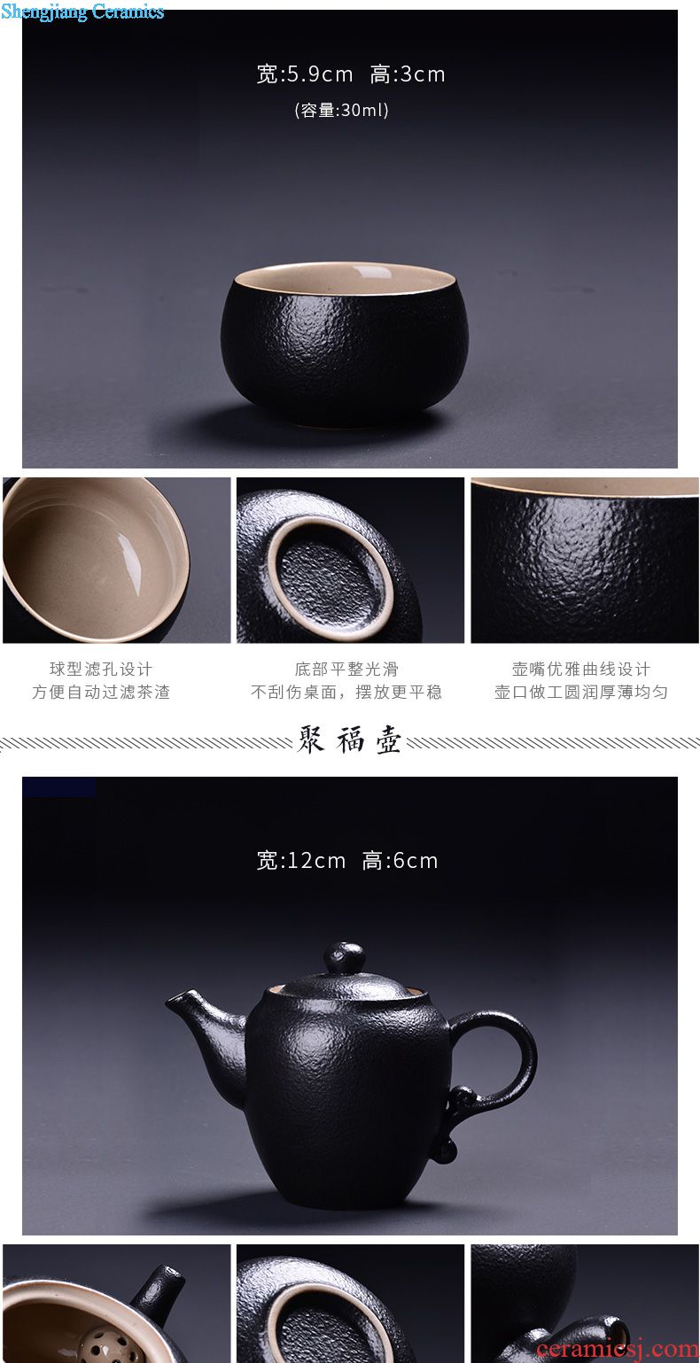 Jingdezhen porcelain tableware suit high-end european-style 58 skull dishes phnom penh ceramics dishes suit household gift box