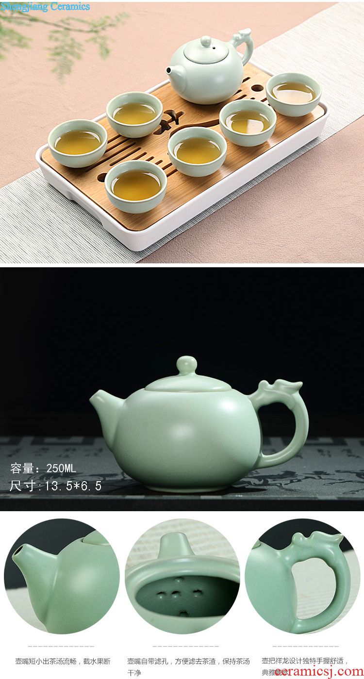 Is young, creative your kiln) make tea tea filter ceramic filter device kung fu tea tea pet duke guan funnel