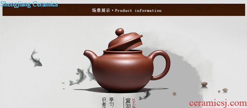 Three white ru kiln owners who frequently hall of single cup jingdezhen ceramic tea set kung fu tea cups large-sized S44081 pu-erh tea cup
