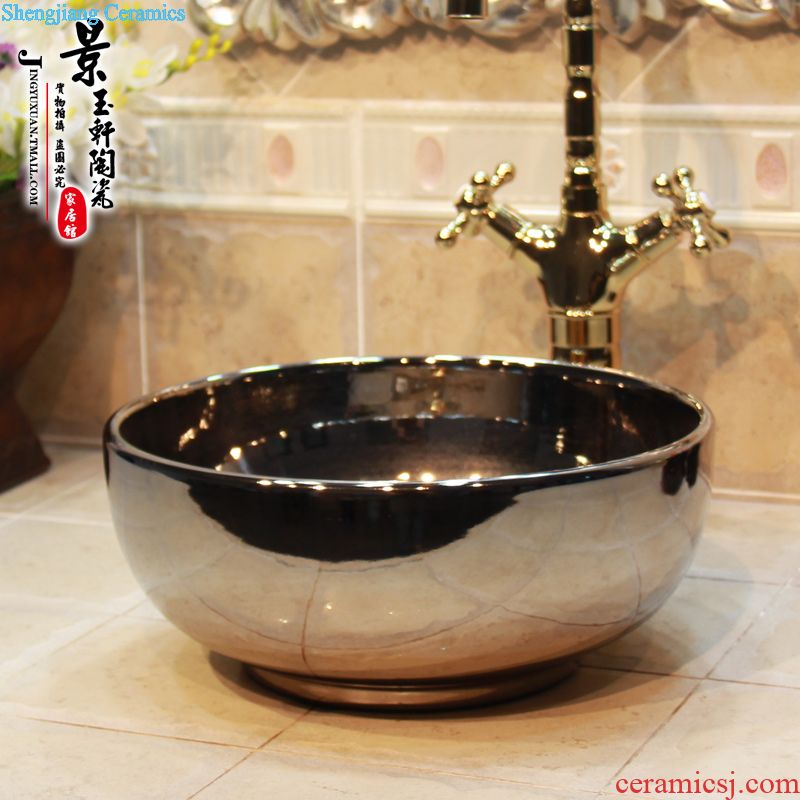 JingYuXuan jingdezhen ceramic art basin stage basin sinks the sink basin basin jump straight knife