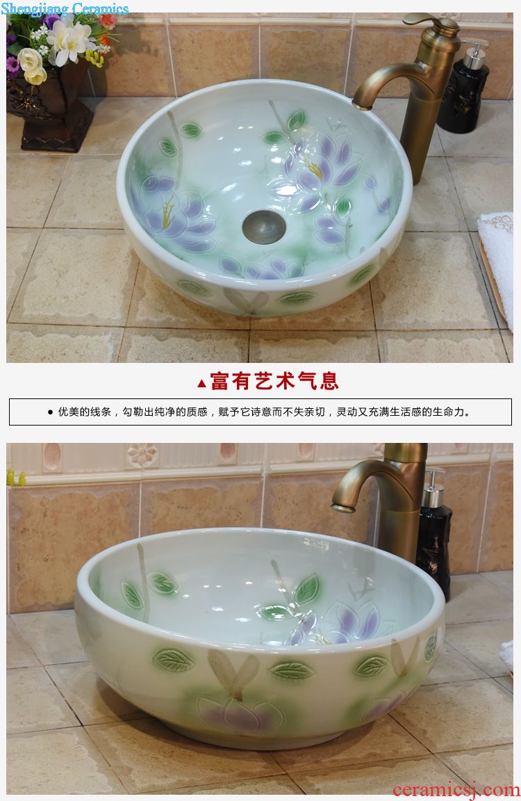 JingYuXuan ceramic small 35 crack pot many optional art restores ancient ways the stage basin basin sink