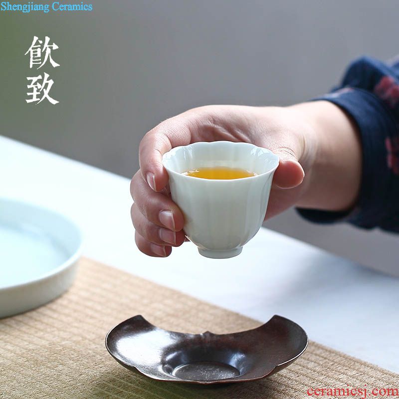 Drink tea the coarse after deterioration, large master cup single cup ceramic cups sample tea cup kung fu tea set of tea cups