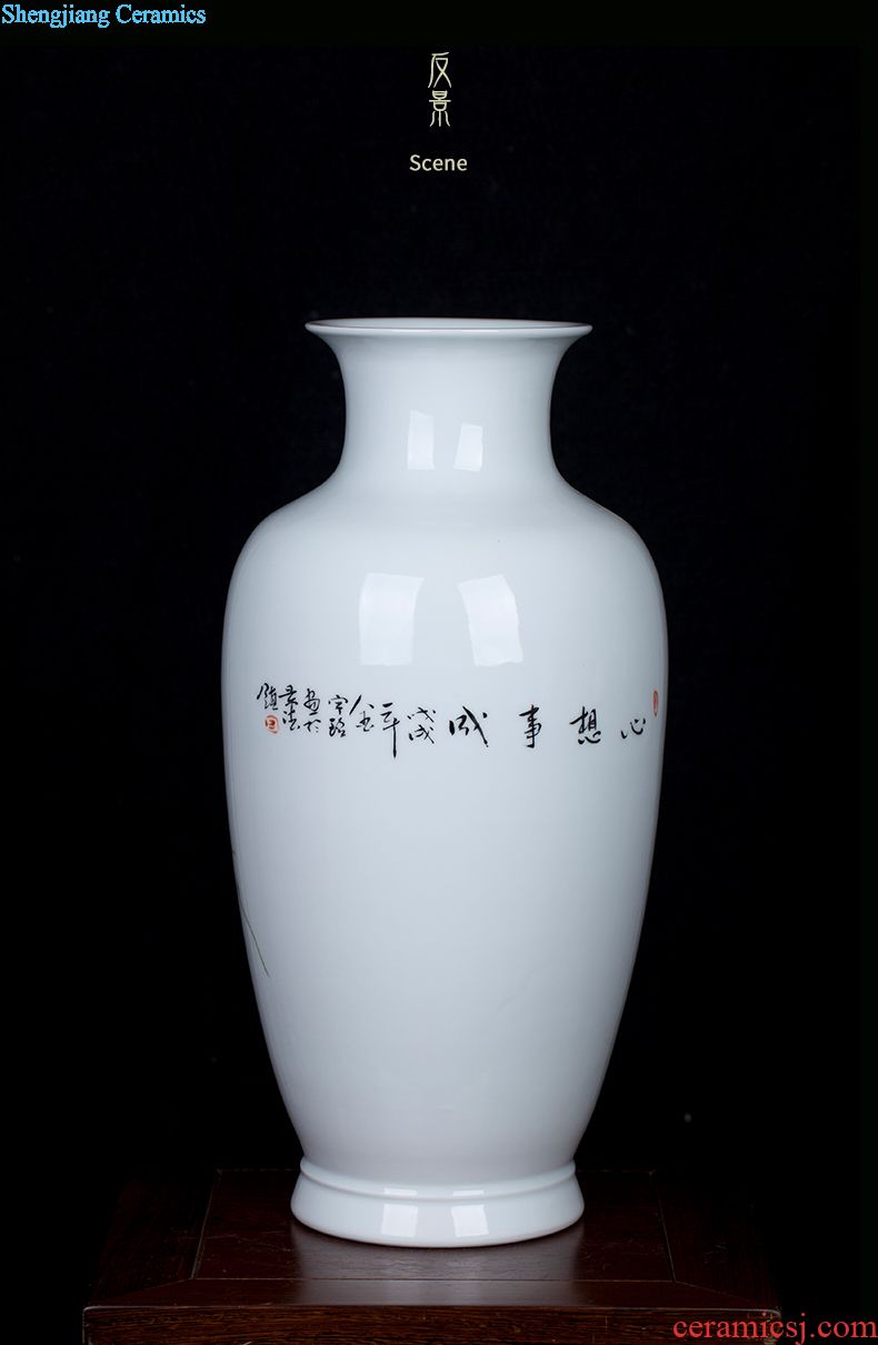 Jingdezhen ceramics fashion vase furnishing articles sitting room TV ark home decorative arts and crafts porcelain restoring ancient ways