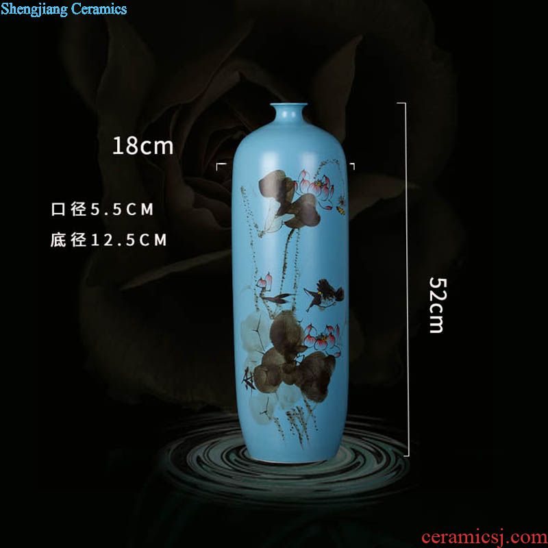 Jingdezhen ceramic pure hand draw the ancient philosophers make spring bottled act the role ofing is tasted furnishing articles home sitting room porch craft porcelain