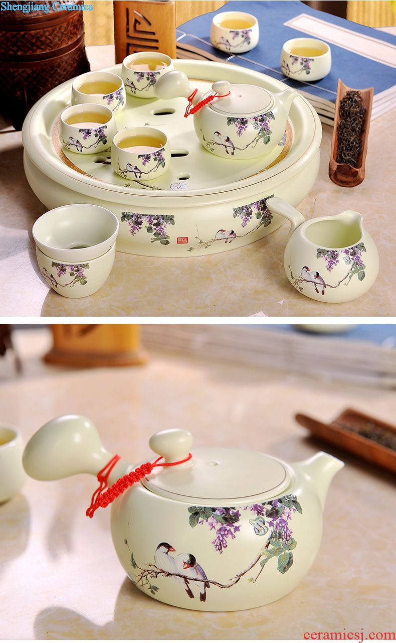 Dishes suit household jingdezhen european-style bone porcelain tableware chopsticks ceramic bowl, dish plate Korean combination