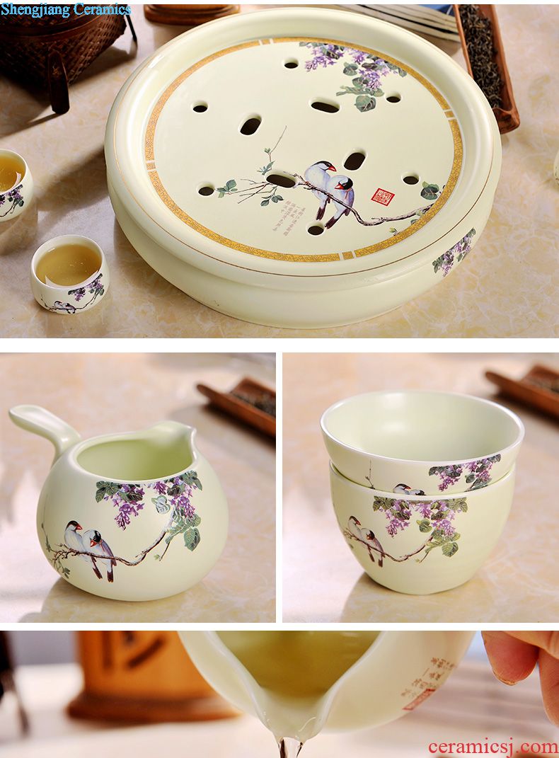 Dishes suit household jingdezhen european-style bone porcelain tableware chopsticks ceramic bowl, dish plate Korean combination