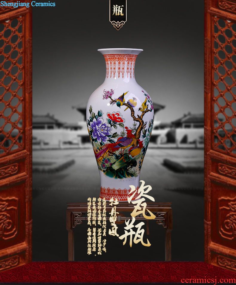 Jingdezhen ceramics big qingming shanghe aquarium aquarium creative ecological fashion handicraft furnishing articles