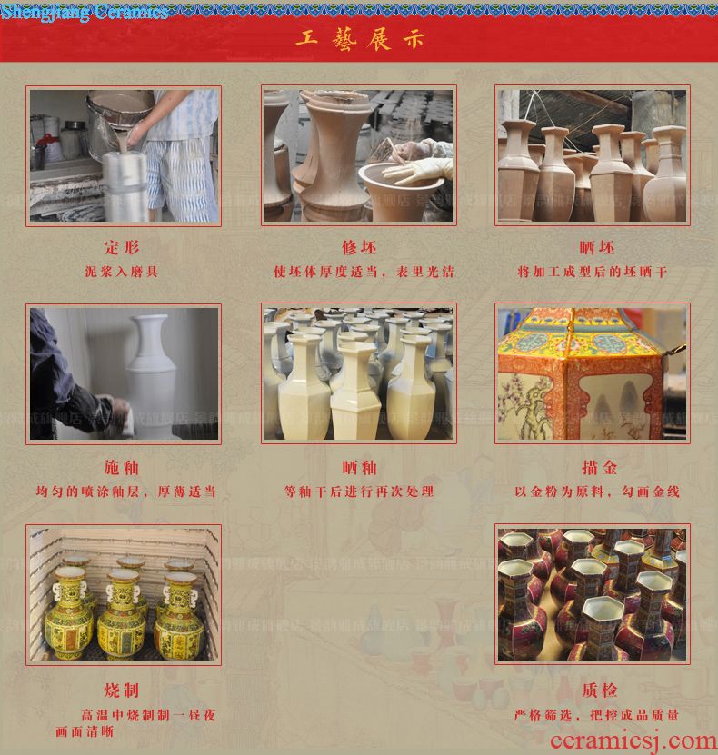 Jingdezhen ceramic seal POTS celadon storage tank household gift box packaging Er tea pot to restore ancient ways