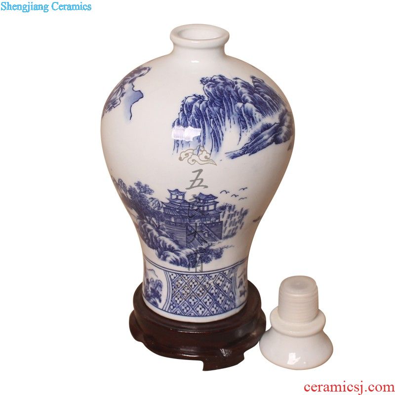 Ceramic water storage tank is cool water tank it jingdezhen porcelain art tea kettle of household water machine the water tank