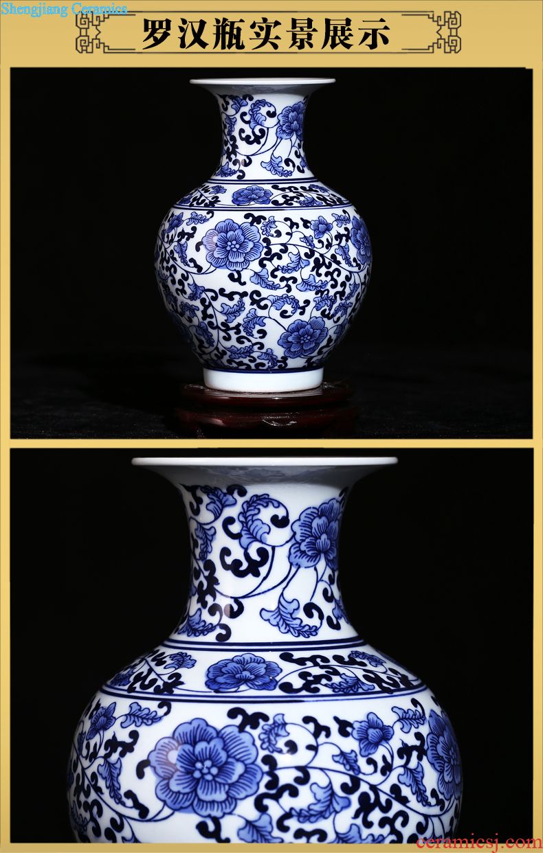 Jingdezhen ceramics creative jun porcelain vase classical household act the role ofing is tasted sitting room decoration crafts modern furnishing articles