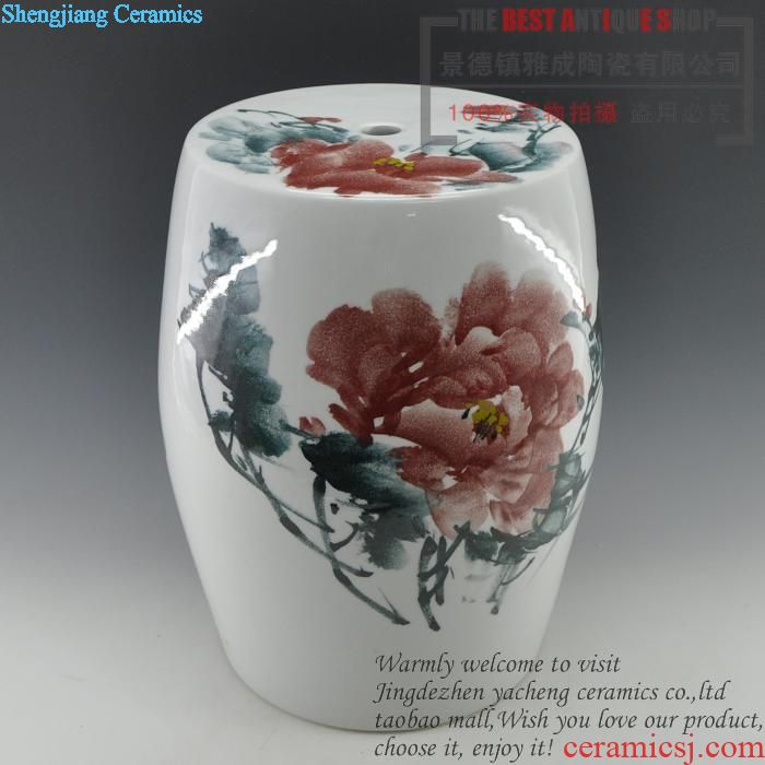 Jingdezhen ceramics by hand at the end of the tea glaze antique pen XiCha wash the ashtray fashion furnishing articles of handicraft