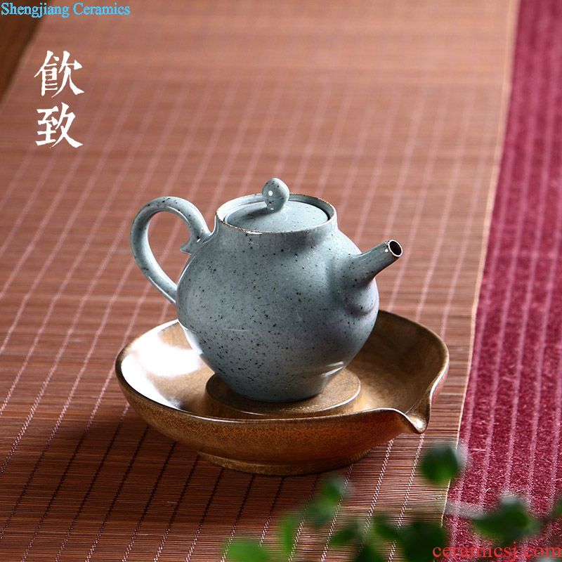 Drink to Jingdezhen hand-painted ceramic water kiln tea wash your built a large cup of water slag bucket tea tea ceremony with zero