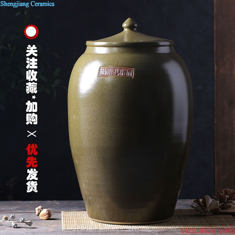 Ceramic bottle home earthenware jar empty bottle seal 2/3/5/10 a kilo to empty jars flask