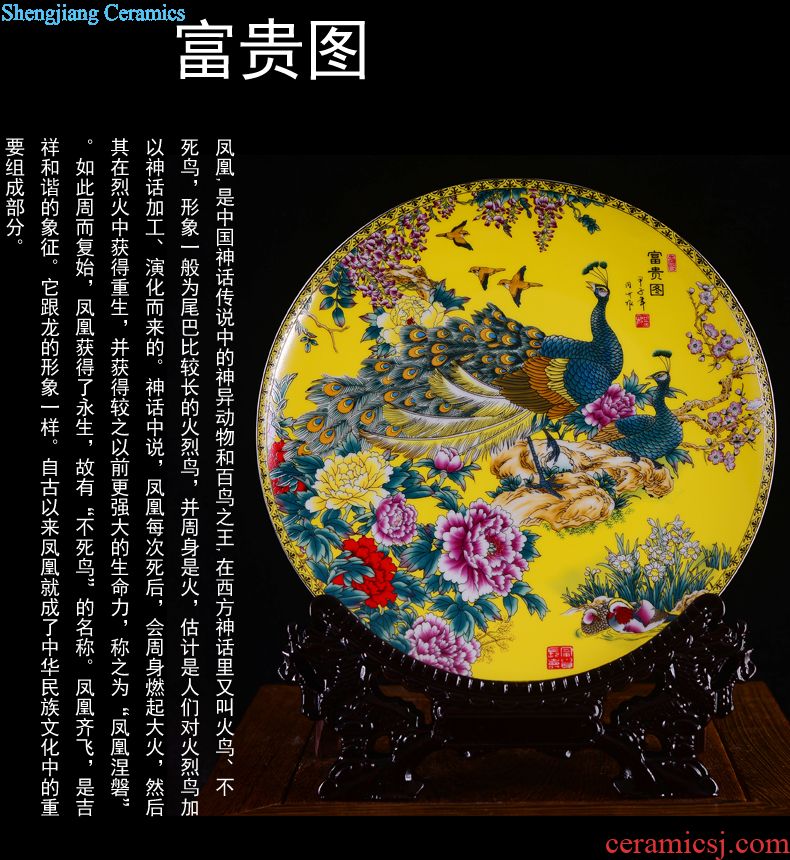 Dragon and archaize classical decoration display porcelain of jingdezhen ceramics decoration the sitting room porch place vase