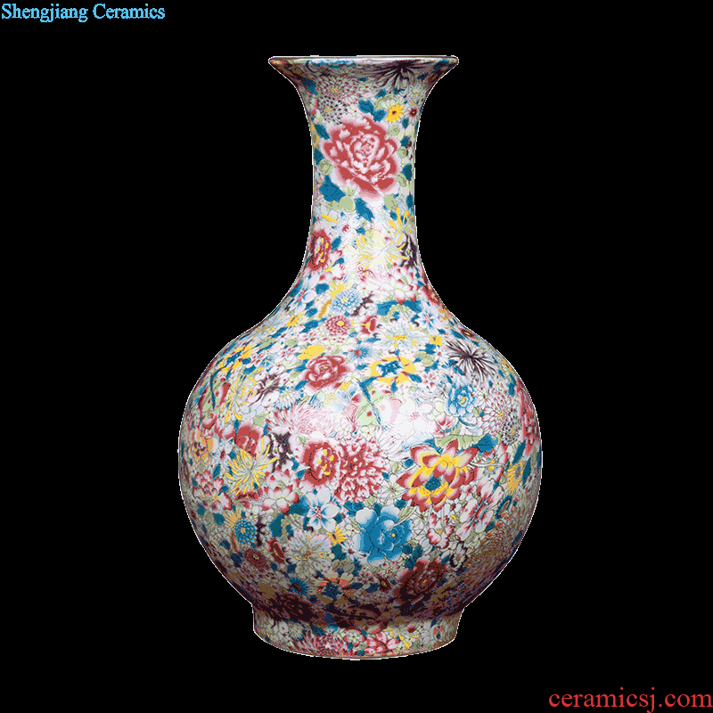 Jingdezhen ceramic handmade porcelain vase TV ark furnishing articles household act the role ofing is tasted the sitting room porch TV ark adornment